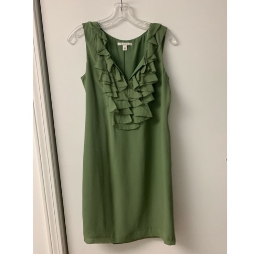 Lightweight green Banana Republic dress.